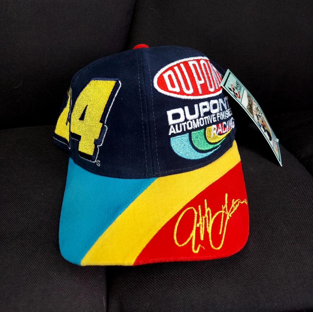 Brand new Jeff Gordon Hat NASCAR 24 Dupont Auto Racing Chase Authentics hat